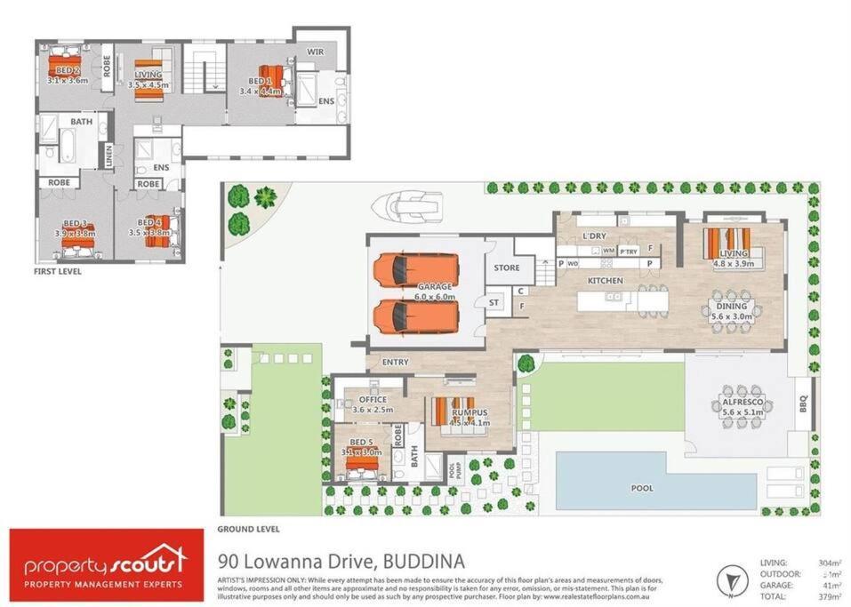 Beachside Buddina Luxury Family House 5 Bedrooms Exteriér fotografie